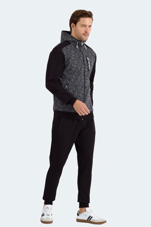 Slazenger FALOR Erkek Siyah Eşofman Takımı