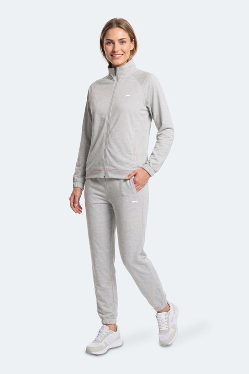 Slazenger FANE Kadın Gri Eşofman Takımı