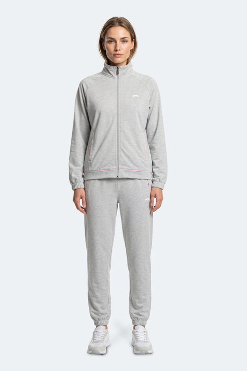 Slazenger FANE Kadın Gri Eşofman Takımı