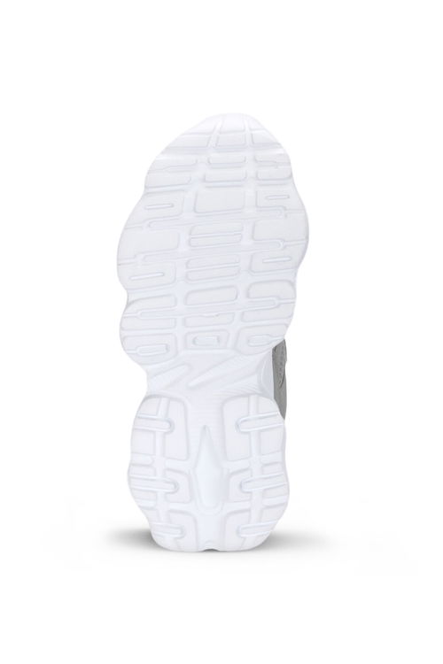 Slazenger FAST TRACK I Unisex Çocuk Cırt Cırtlı Gri / Siyah Günlük Spor Ayakkabısı