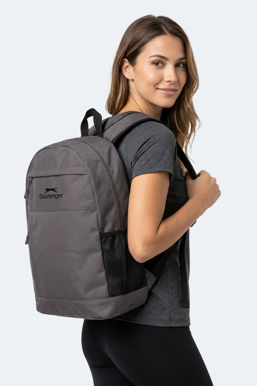 Slazenger FAVENTO Unisex Koyu Gri Omuz Çantası