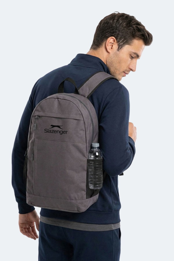 Slazenger FAVENTO Unisex Koyu Gri Omuz Çantası
