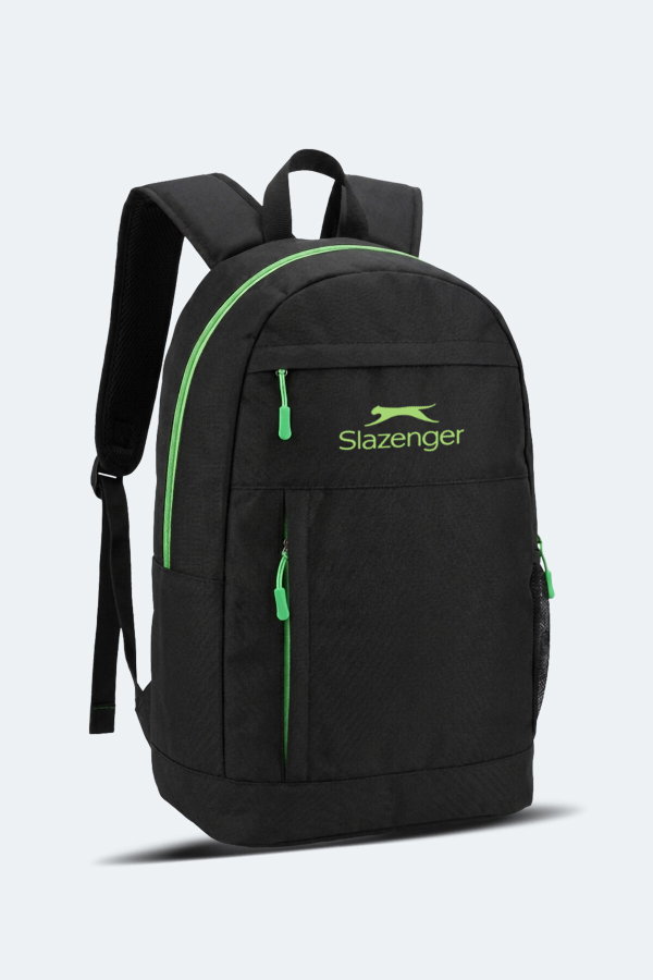Slazenger FAVENTO Unisex Siyah / Yeşil Omuz Çantası