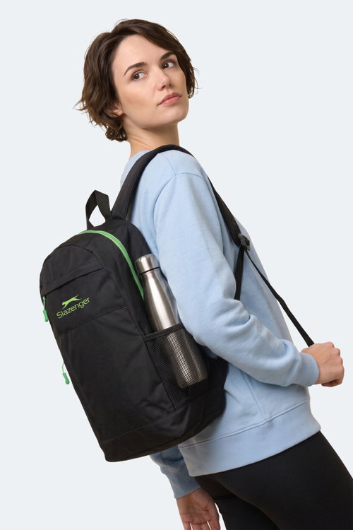 Slazenger FAVENTO Unisex Siyah / Yeşil Omuz Çantası