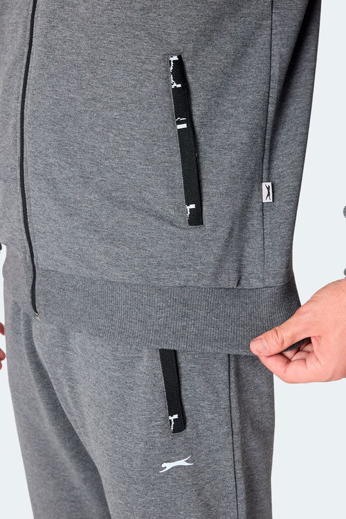 Slazenger FELON Erkek Antrasit Eşofman Takımı