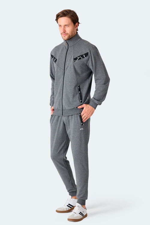 Slazenger FELON Erkek Antrasit Eşofman Takımı