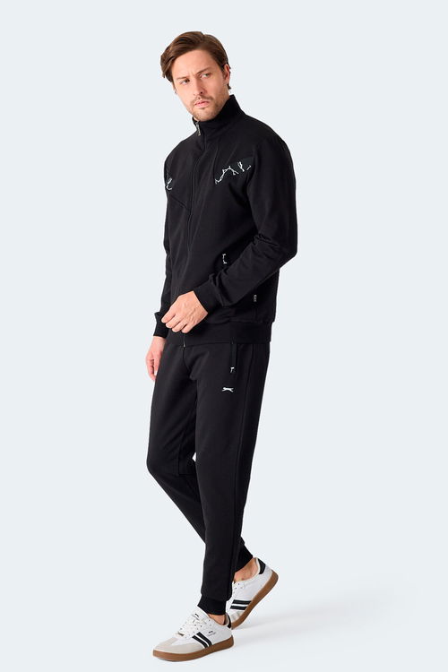Slazenger FELON Erkek Siyah Eşofman Takımı