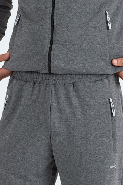 Slazenger FENDER Erkek Antrasit Eşofman Takımı