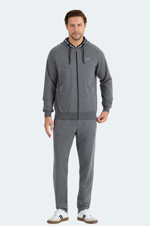 Slazenger FENDER Erkek Antrasit Eşofman Takımı