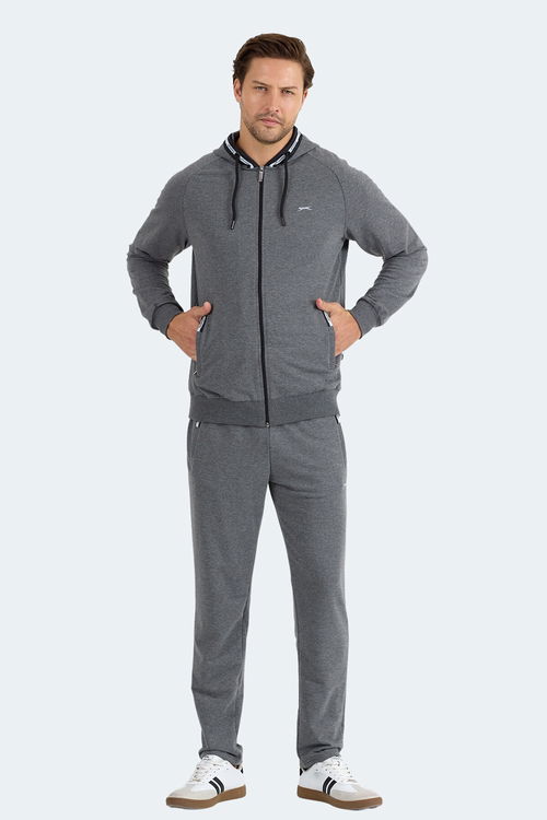 Slazenger FENDER Erkek Antrasit Eşofman Takımı