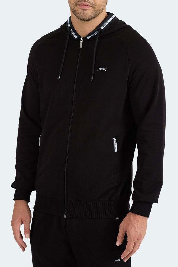 Slazenger FENDER Erkek Siyah Eşofman Takımı