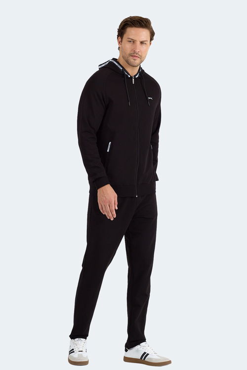 Slazenger FENDER Erkek Siyah Eşofman Takımı