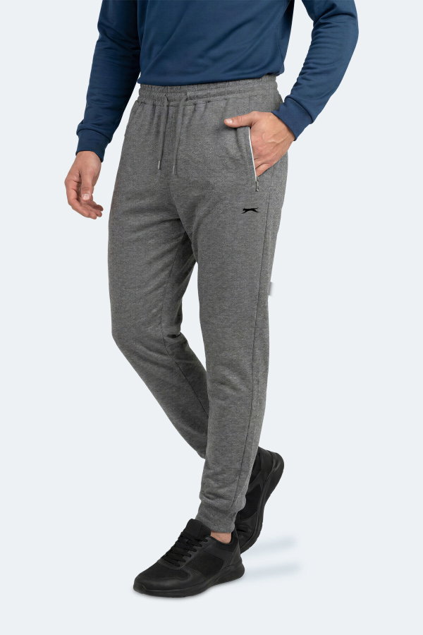 Slazenger FERNON Erkek Cepli Antrasit Eşofman Altı