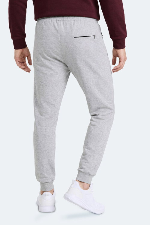 Slazenger FERNON Erkek Cepli Gri Eşofman Altı