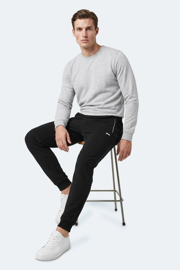 Slazenger FERNON Erkek Cepli Siyah Eşofman Altı