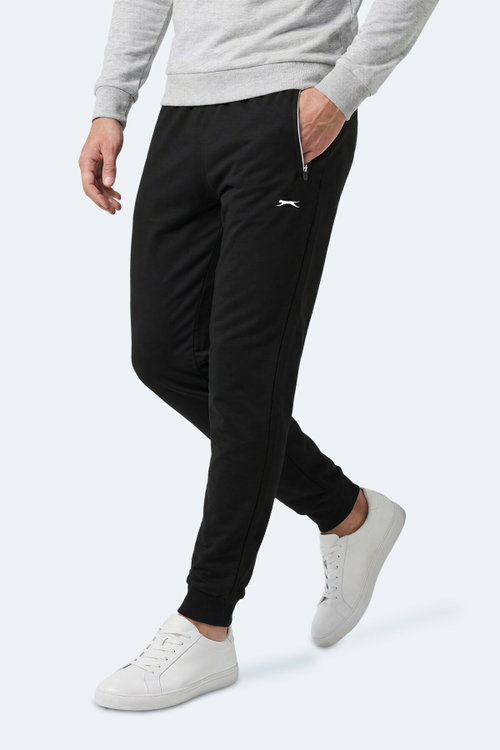 Slazenger FERNON Erkek Cepli Siyah Eşofman Altı