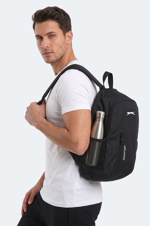 Slazenger FERRERO Unisex Siyah Sırt Çantası