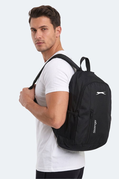 Slazenger FERRERO Unisex Siyah Sırt Çantası
