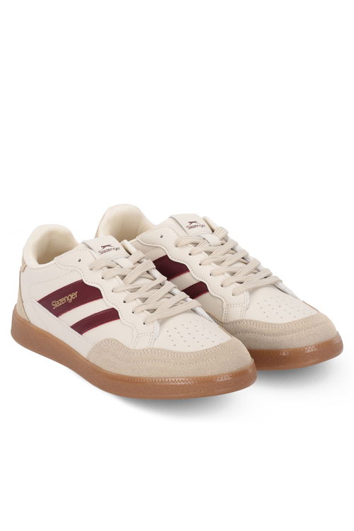 Slazenger FEVER I Erkek Bej / Kırmızı Günlük Spor Ayakkabısı