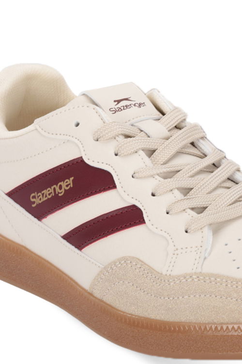 Slazenger FEVER I Erkek Bej / Kırmızı Günlük Spor Ayakkabısı