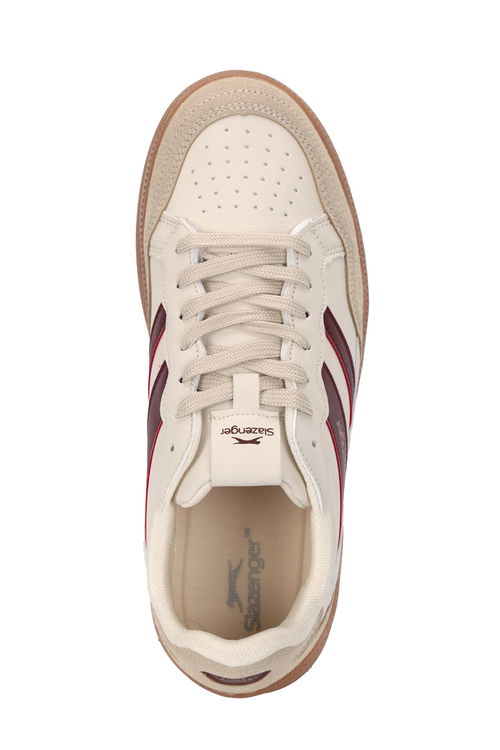 Slazenger FEVER I Erkek Bej / Kırmızı Günlük Spor Ayakkabısı