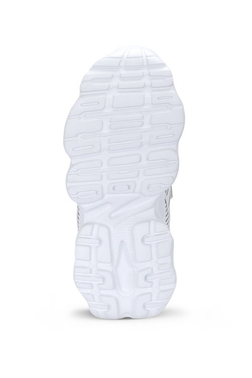 Slazenger FIFFY Unisex Çocuk Cırtlı Beyaz / Siyah Günlük Spor Ayakkabısı
