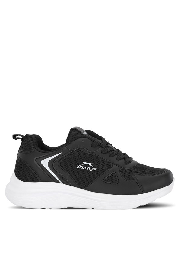 Slazenger FINESSE I Erkek Büyük Beden Siyah / Beyaz Koşu & Yürüyüş Spor Ayakkabısı