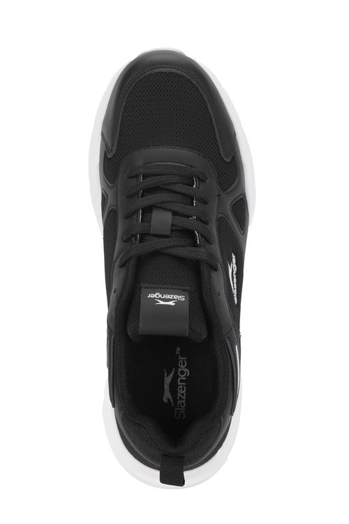 Slazenger FINESSE I Erkek Büyük Beden Siyah / Beyaz Koşu & Yürüyüş Spor Ayakkabısı