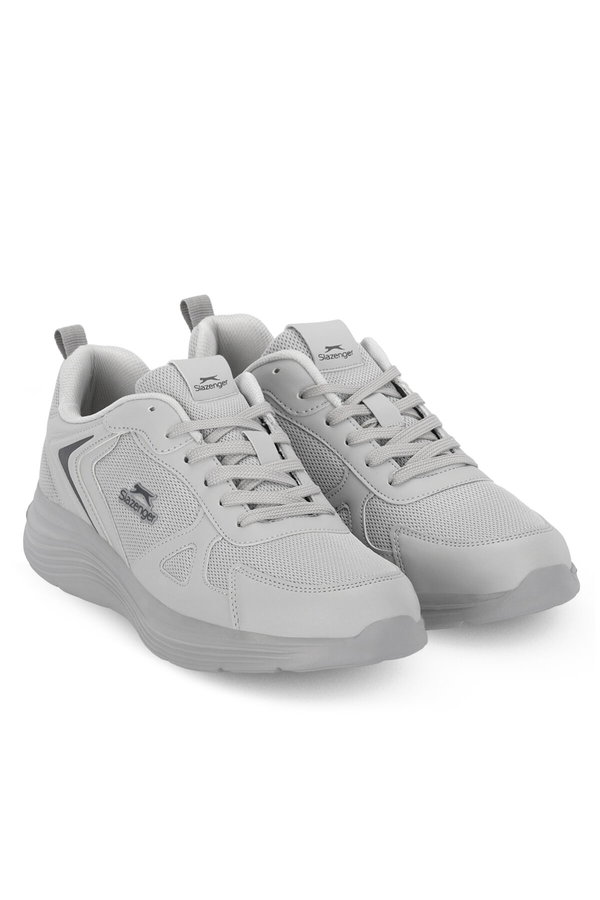 Slazenger FINESSE I Erkek Gri Koşu & Yürüyüş Spor Ayakkabısı