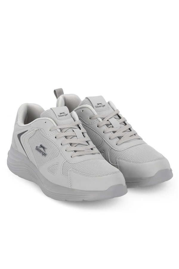 Slazenger FINESSE I Erkek Gri Koşu & Yürüyüş Spor Ayakkabısı