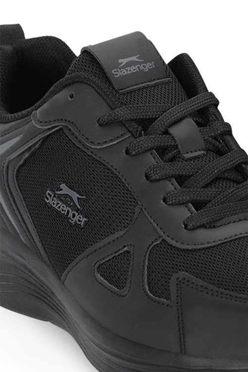 Slazenger FINESSE I Erkek Siyah / Siyah Koşu & Yürüyüş Spor Ayakkabısı