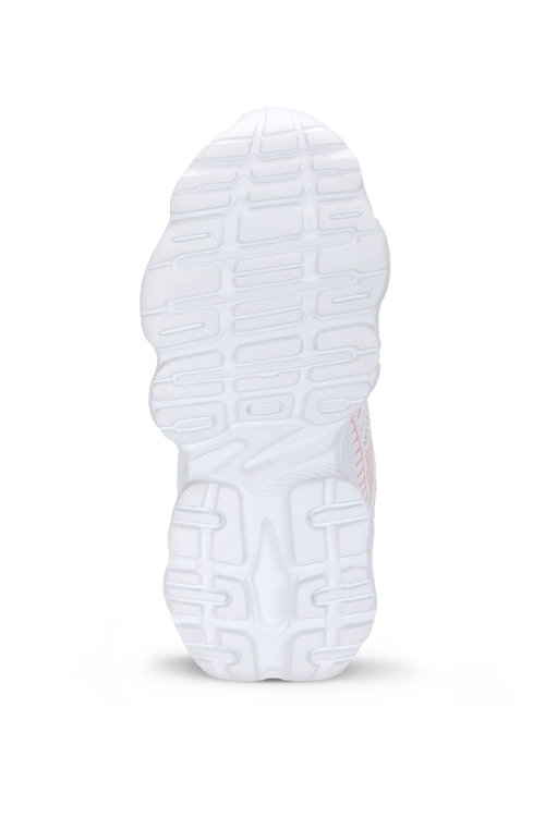 Slazenger FIZZY Kız Çocuk Cırt Cırtlı Beyaz / Pembe Günlük Spor Ayakkabısı