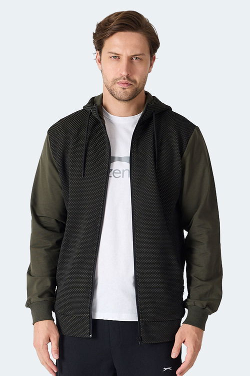 Slazenger FLAME Erkek Haki Sweatshirt