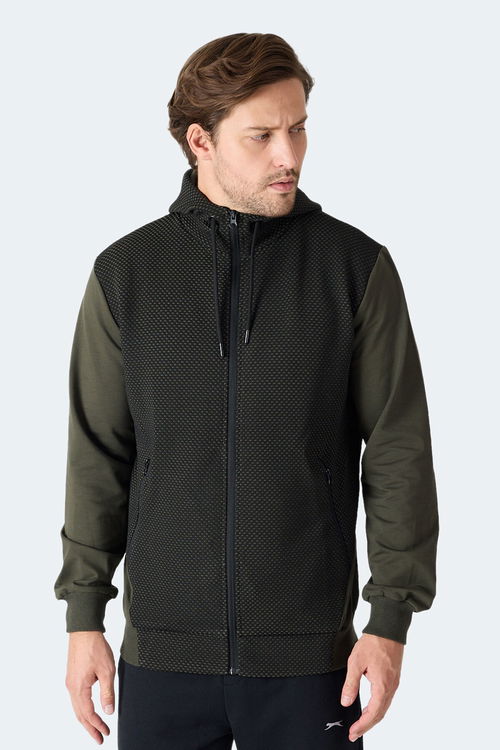 Slazenger FLAME Erkek Haki Sweatshirt