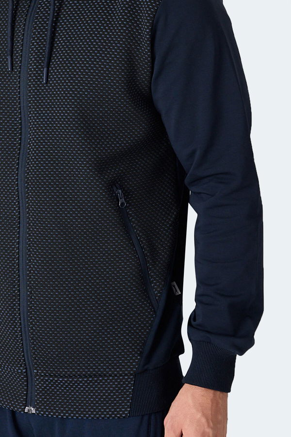 Slazenger FLAME Erkek Lacivert Sweatshirt