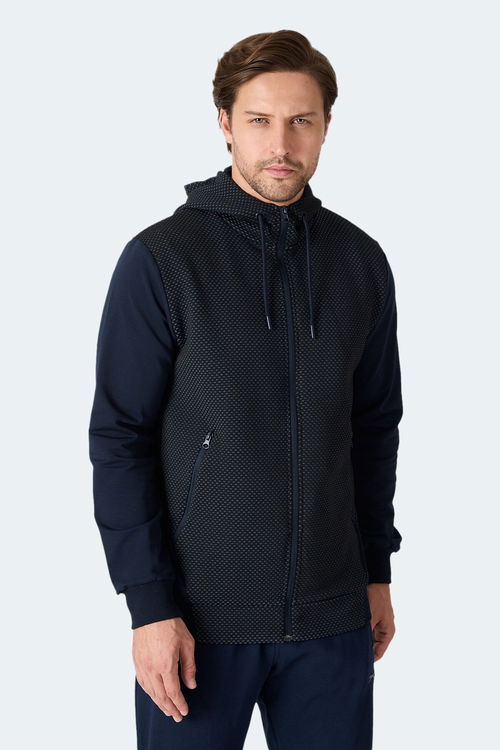 Slazenger FLAME Erkek Lacivert Sweatshirt