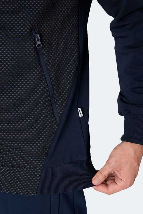 Slazenger FLAME Erkek Lacivert Sweatshirt