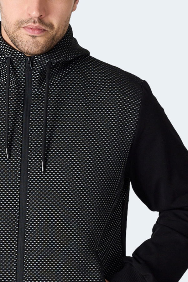 Slazenger FLAME Erkek Siyah Sweatshirt