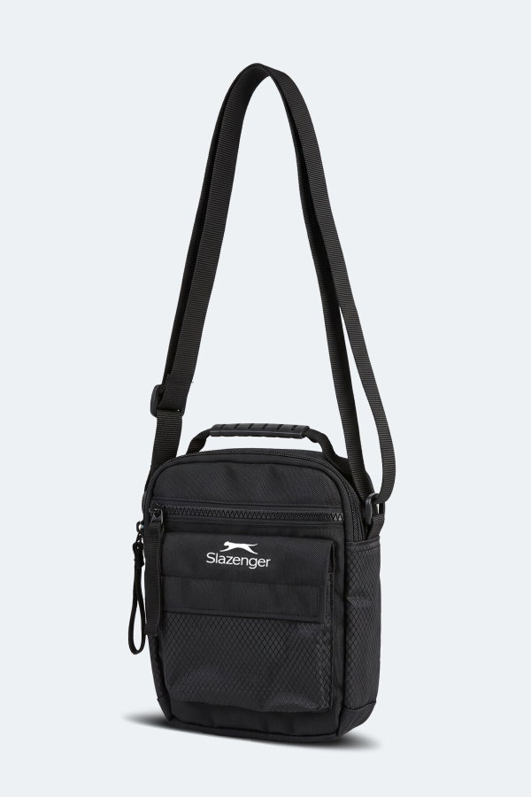 Slazenger FLAMINGO Unisex Siyah Omuz Çantası