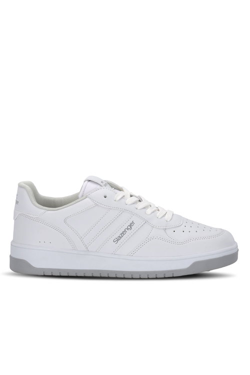 Slazenger FLARE I Erkek Beyaz / Gri Günlük Spor Ayakkabısı