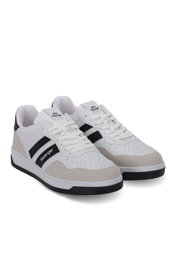 Slazenger FLARE I Erkek Beyaz / Siyah Günlük Spor Ayakkabısı