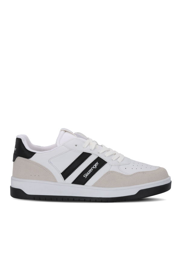 Slazenger FLARE I Erkek Beyaz / Siyah Günlük Spor Ayakkabısı