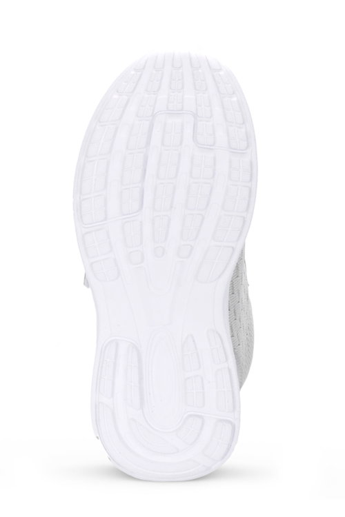 Slazenger FLAREX Kız Çocuk Cırt Cırtlı Gri / Pembe Günlük Spor Ayakkabısı