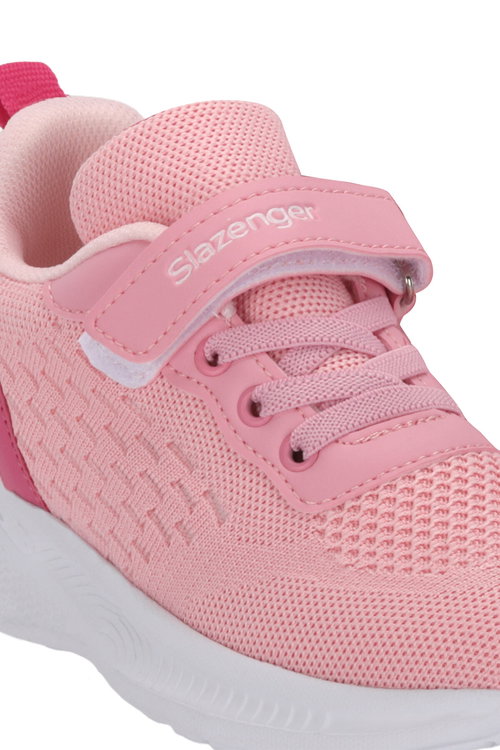 Slazenger FLAREX Kız Çocuk Cırt Cırtlı Pudra Günlük Spor Ayakkabısı