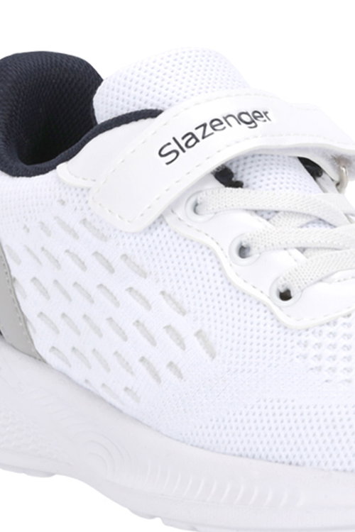 Slazenger FLAREX Unisex Çocuk Cırt Cırtlı Beyaz / Lacivert Günlük Spor Ayakkabısı