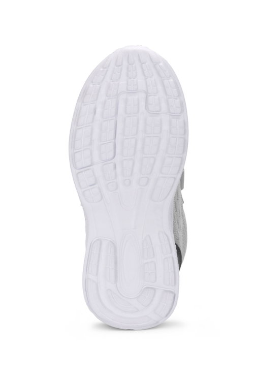 Slazenger FLAREX Unisex Çocuk Cırt Cırtlı Gri / Koyu Gri Günlük Spor Ayakkabısı