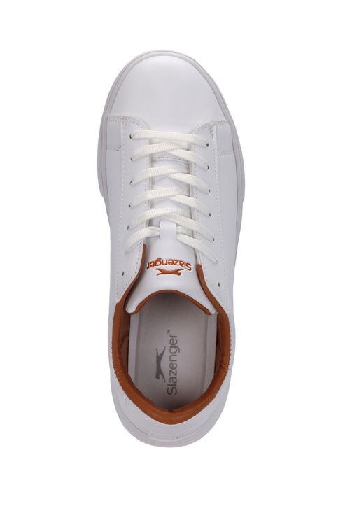 Slazenger FLASH IN Erkek Beyaz / Taba Günlük Spor Ayakkabısı