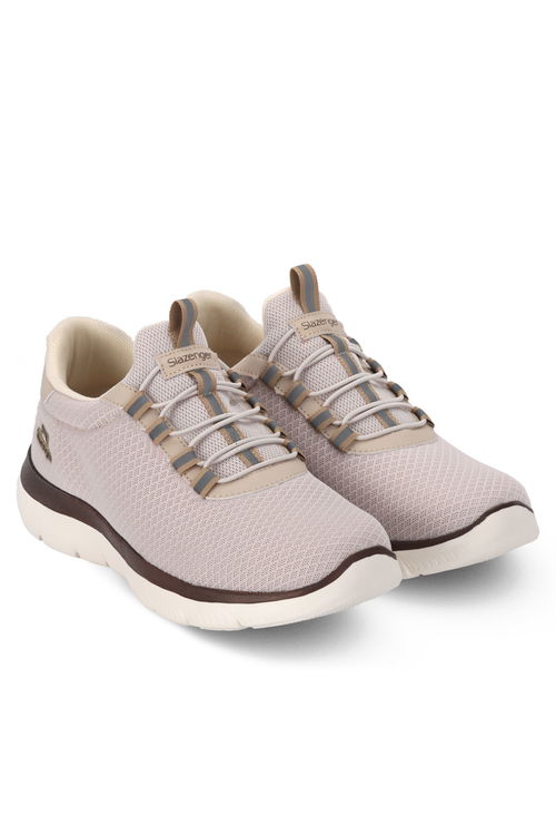 Slazenger FLEX FIT I Erkek Bej Koşu & Yürüyüş Spor Ayakkabısı