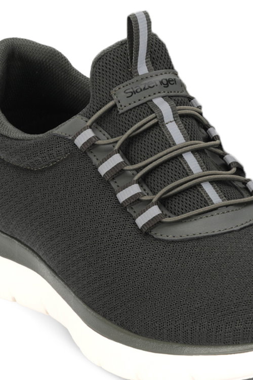 Slazenger FLEX FIT I Erkek Haki Koşu & Yürüyüş Spor Ayakkabısı