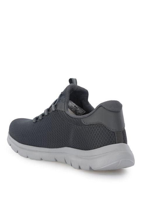 Slazenger FLEX FIT I Erkek Koyu Gri Koşu & Yürüyüş Spor Ayakkabısı